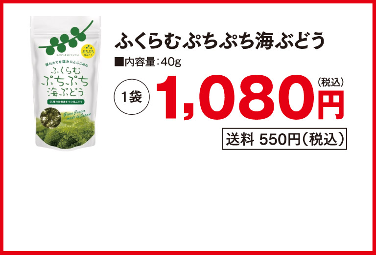ふくらむぷちぷち海ぶどうo