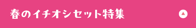 春のイチオシセット特集