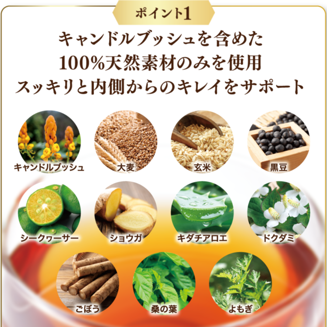 スッキリをサポート！爽快ブレンドティー晴々茶メイン画像2
