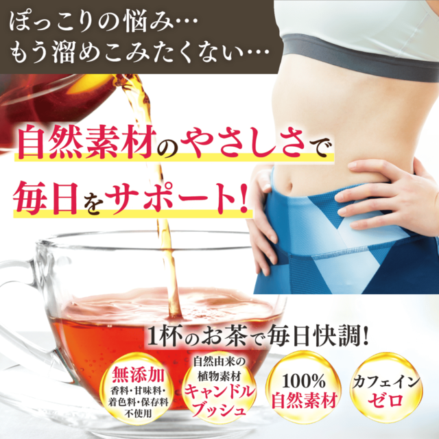 スッキリをサポート！爽快ブレンドティー晴々茶メイン画像1